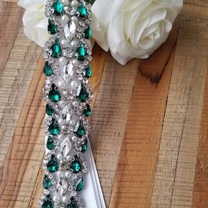 NEW Bridal Belt Emerald